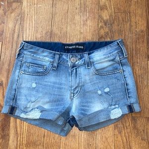 EXPRESS JEAN SHORTS